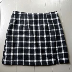 Pink Lilly plaid skirt